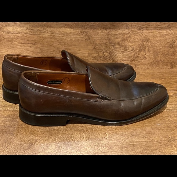 Allen Edmonds Steen Dark Brown Loafers 9D - Picture 6 of 10